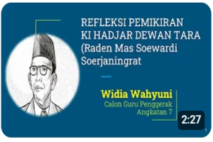 REFLEKSI PEMIKIRAN KI HADJAR DEWANTARA